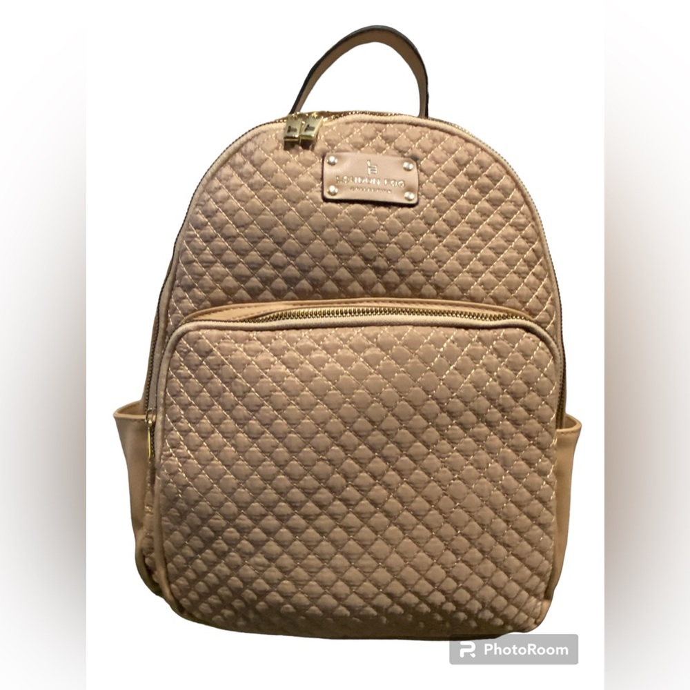 Price Cut!! London Fog Quilted Backpack; NWT; So soft!